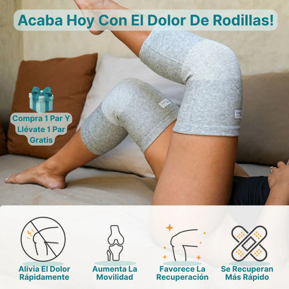 Bambuvia™ – Rodillera de compresión de bambú premium